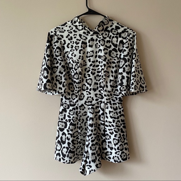 Majorelle Leopard Romper - Picture 7 of 8